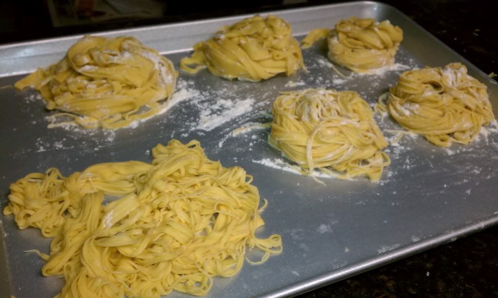 DIY Homemade Pasta Noodles she cooks, he eats